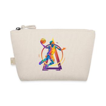Basket-ball basketteur basketteur Fan Vintage Rétro - Trousse biologique - nature - Devant
