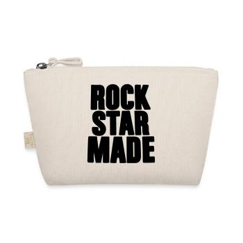 rock star made - Organic Pouch - nature - Front