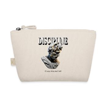 Disziplin Griechische Statue – It All Will Pay Off - Bio-Täschchen - Natur - Vorne
