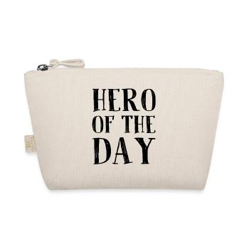 Hero of the Day - Held des Tages - Bio-Täschchen - Natur - Vorne