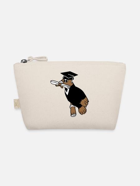 Deaf School Graduation College Certificate Certificate Certificate - Organic Pouch - nature - Front