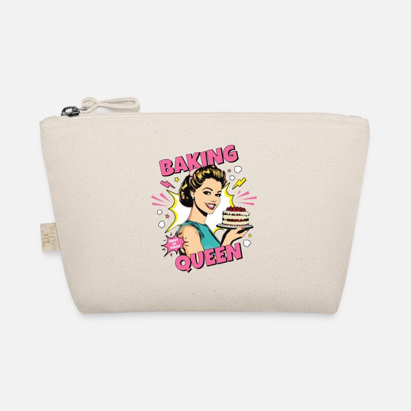 Baking Cake Baking Queen Baking Fairy Baker Pop Art Organic Pouch