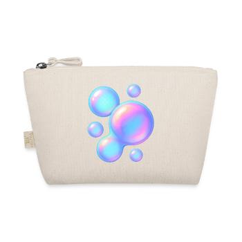 Color Bubbles – Stylische Seifenblasen in 3D-Optik - Bio-Täschchen - Natur - Vorne