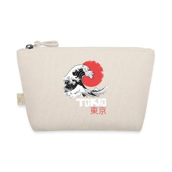 Tokyo Japan Asia Sea Wave Mountain Sun City - Organic Pouch - nature - Front