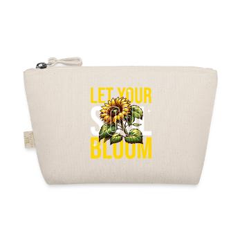 Let your soul blossom - Organic Pouch - nature - Front