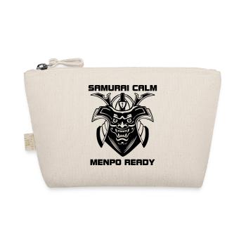 Samurai Calm – Menpo Ready - Organic Pouch - nature - Front