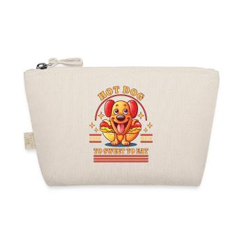 Hot Dog, Dog, Sausage, Fast Food, Puns, Funny, Humor - Organic Pouch - nature - Front