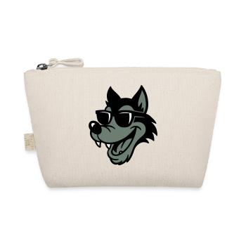 Wolf Comic - Bio-Täschchen - Natur - Vorne