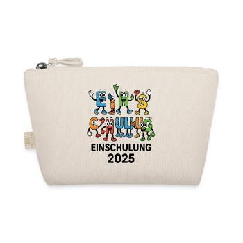 ABC-Gang – Einschulung 2025 - Bio-Täschchen - Natur - Vorne