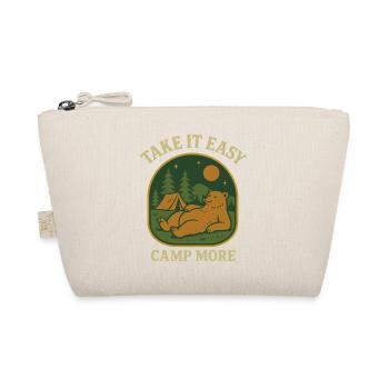 Motif d’ours douillet pour le camping - Trousse biologique - nature - Devant