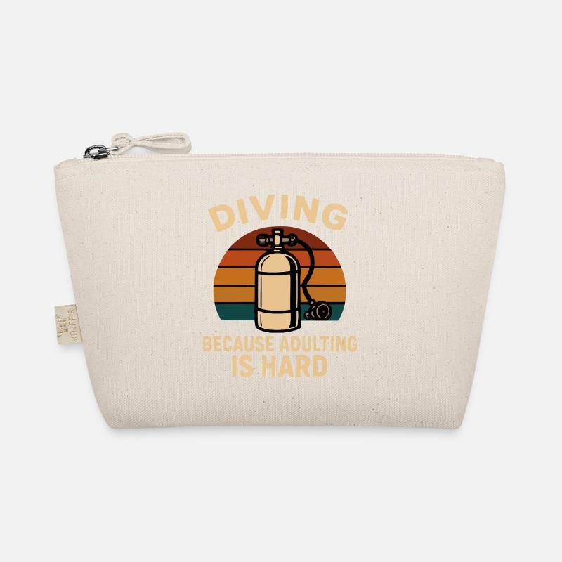 Diving Escape – When adulthood is annoying Organic Pouch
