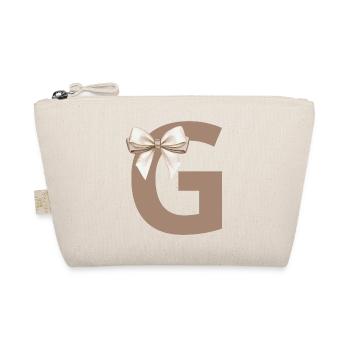 Lettre G Nœud - Trousse biologique - nature - Devant