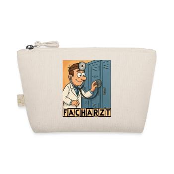 Facharzt by Rico Beck - Bio-Täschchen - Natur - Vorne