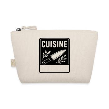 Kitchen -LAST NAME FIRST NAME - Organic Pouch - nature - Front