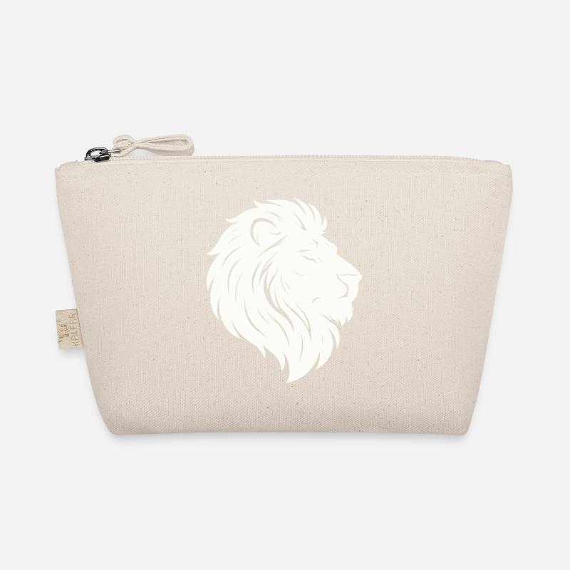 Lion Lion Head Organic Pouch