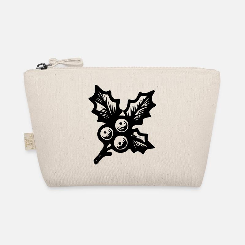 Christmas holly Organic Pouch