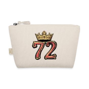 72 Number Crown - Organic Pouch - nature - Front