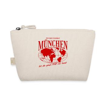 Munich Home Pride Football Gift - Organic Pouch - nature - Front