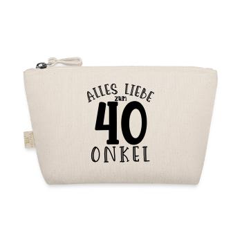 Joyeux 40e anniversaire, mon oncle - Trousse biologique - nature - Devant