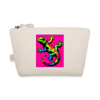 Gecko - Bio-Täschchen - Natur - Vorne