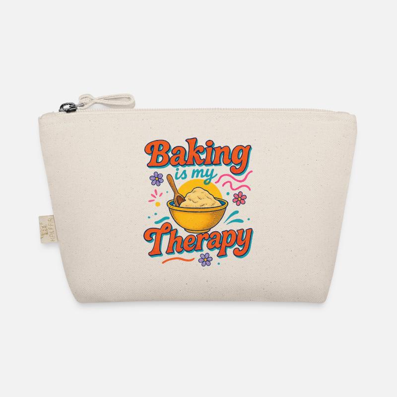 Baking Therapy Inspirational Design Organic Pouch