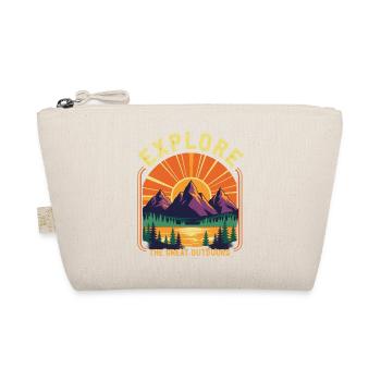 Explore the great outdoors - Bio-Täschchen - Natur - Vorne