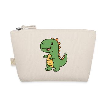 Dinosaure de dessin animé joyeux pour les enfants - Trousse biologique - nature - Devant