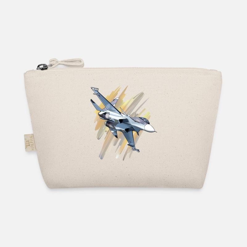 Avion de chasse au design dynamique Trousse biologique