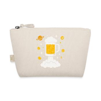 Beer Rocket in Space - Organic Pouch - nature - Front