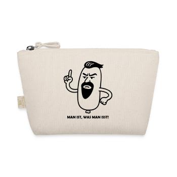 You are what you eat! in DESIRED COLOUR - Organic Pouch - nature - Front