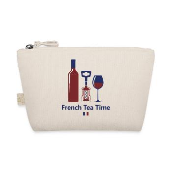 🇫🇷 Wine France Aperitif French alcohol Humor 🇫🇷 - Organic Pouch - nature - Front