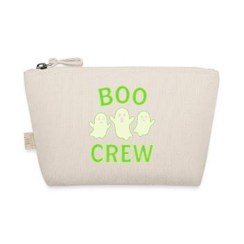 Boo Group – Funny Halloween Ghost Shirt - Organic Pouch - nature - Front