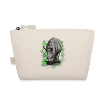 Rhinoceros - Organic Pouch - nature - Front
