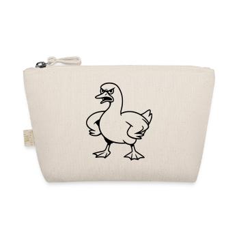 Angry goose - Organic Pouch - nature - Front