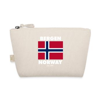 Drapeau de la Norvège - Bergen - Norge - Norwegen - Trousse biologique - nature - Devant