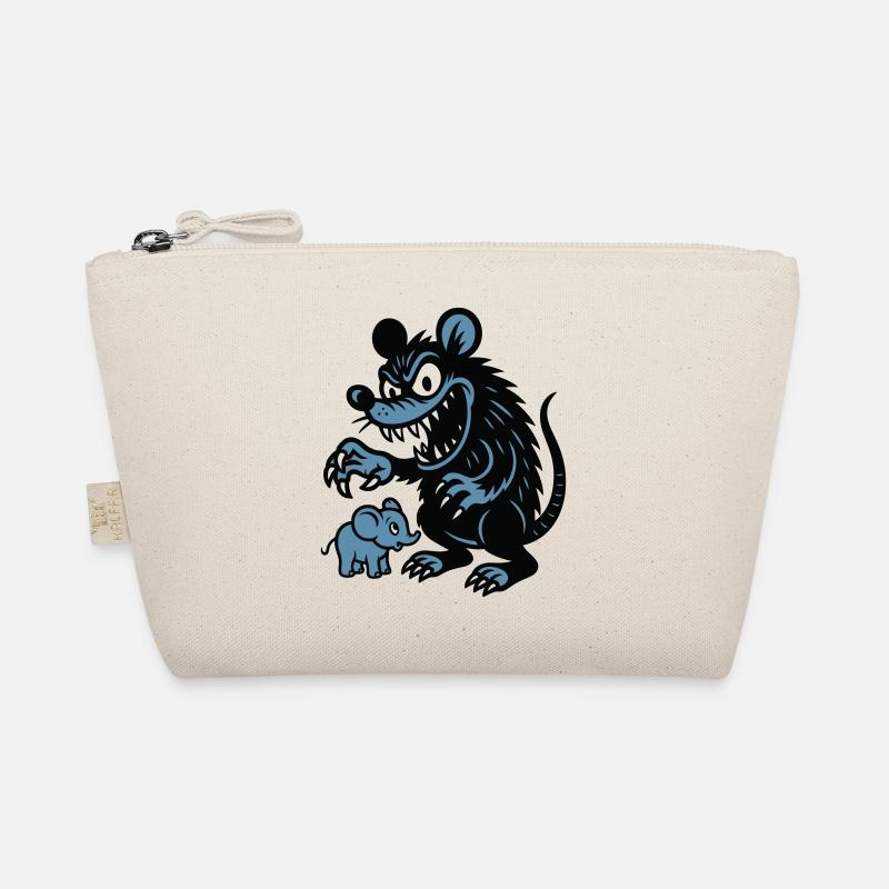 Giant Rat and Little Elephant Organic Pouch