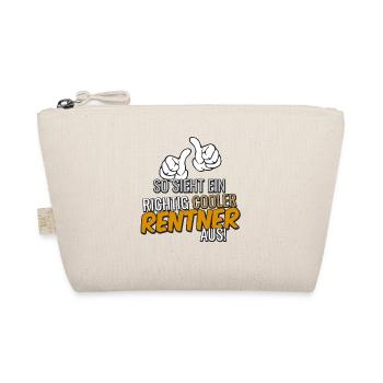 This is what a cool pensioner looks like - Organic Pouch - nature - Front