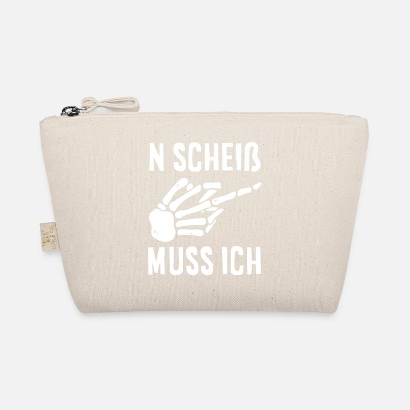 N Scheiß muss ich – Mittelfinger Bio-Täschchen