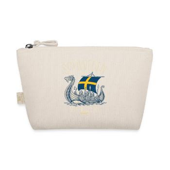 Schweden ruft ich muss los Spruch - Bio-Täschchen - Natur - Vorne