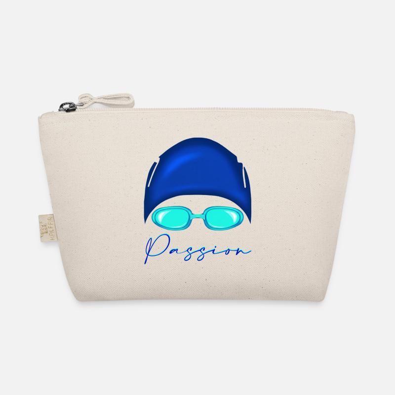Passion Natation Bleu Néon Trousse biologique