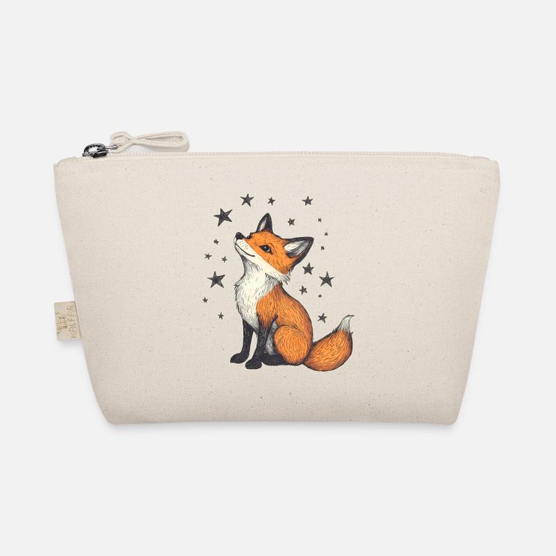 Fuchs und Sterne Bio-Täschchen