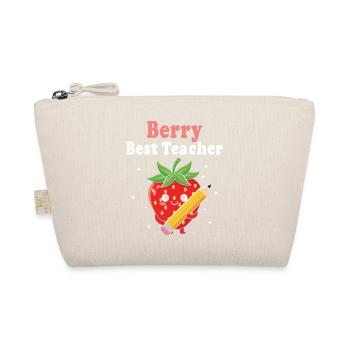 Berry Best Teacher Elementary Teacher - Organic Pouch - nature - Front