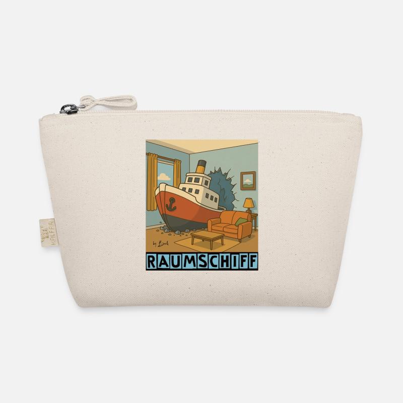 Raumschiff by Rico Beck Bio-Täschchen