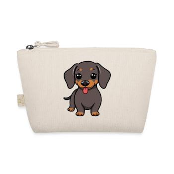 Chien teckel - Trousse biologique - nature - Devant