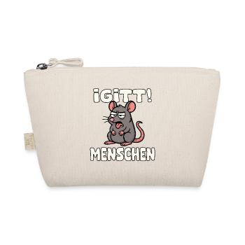 Rat with Tongue iGITt HUMANS - Organic Pouch - nature - Front