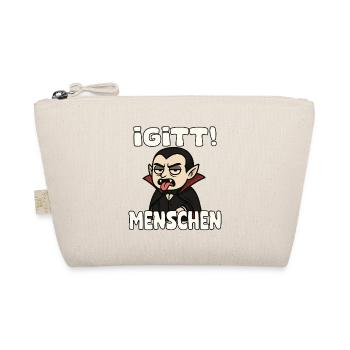 Vampire Saying iGITT People - Organic Pouch - nature - Front