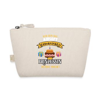 Airsoft Birthday Player Coach Geb Cake - Organic Pouch - nature - Front
