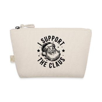 I Support the Claus - Organic Pouch - nature - Front