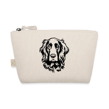 Tête de setter irlandais - Trousse biologique - nature - Devant