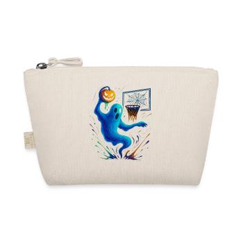 Halloween Ghost Dunk Pumpkin Sneaker - Organic Pouch - nature - Front